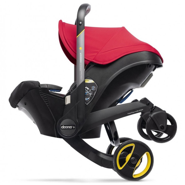 Doona Bebek Arabası Oto Koltuğu Kırmızı - 6