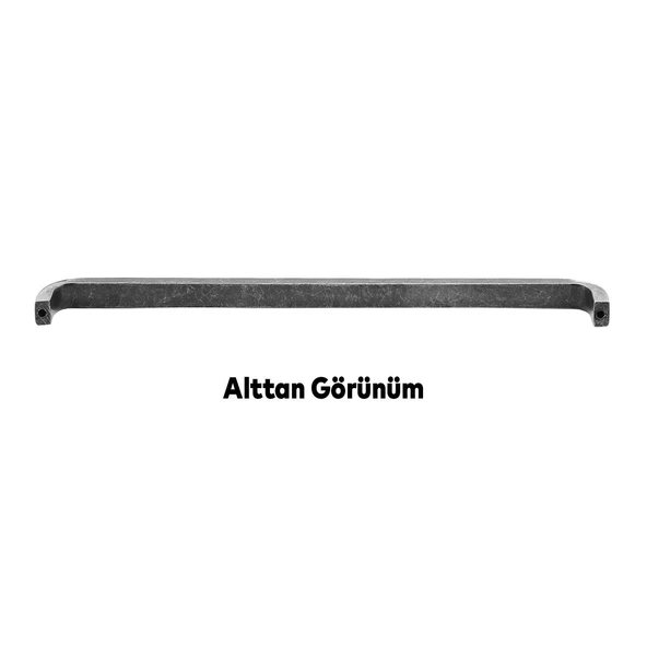 Paris (224 mm-22.4 cm) Eskitme Antik Gümüş Metal Mobilya Mutfak Çekmece Dolap Kulpu Kulbu Kulpları - Resim 5
