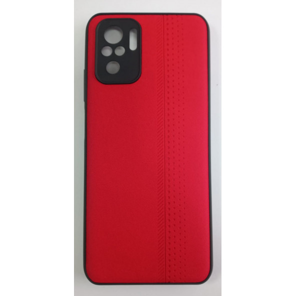 Xiaomi Redmi Note10/Note10s Deri Görünümlü Spor Yumuşak Kılıf - 6