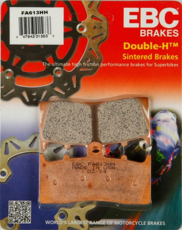 Ebc Fa613Hh 2011-2020 BMW K 1600 GTL Uyumlu Ön Fren Balatası Sinterli Balata