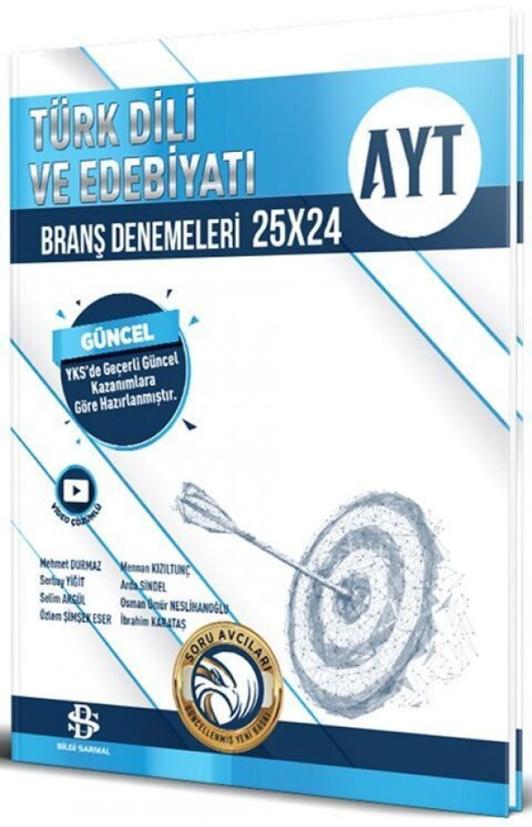 Bilgi Sarmal AYT Türk Dili ve Edebiyatı 25 x 24 Denemeleri