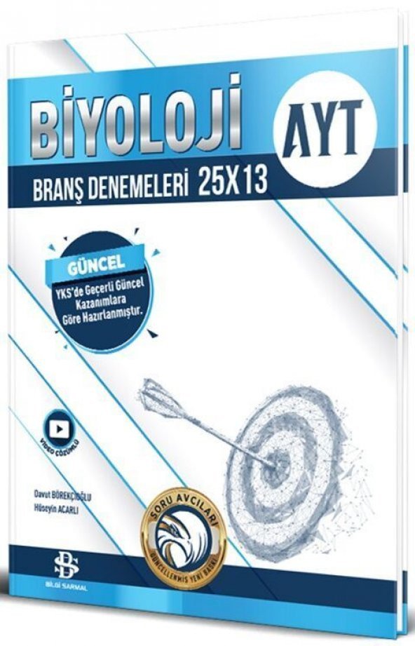 Bilgi Sarmal AYT Biyoloji 25 x 13 Denemeleri