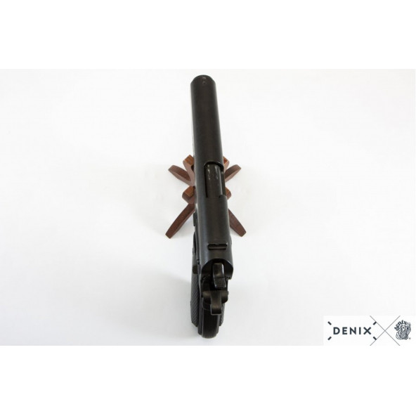 Denix Koleksiyon Grubu-OTOMATİK .45 TABANCA M1911A1, ABD 1911 (BİRİNCİ DÜNYA SAVAŞI VE II)-Orijinalden ilham alan tasarım - Resim 3