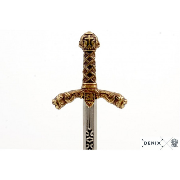 Denix Koleksiyon Grubu-MEKTUP AÇACAĞI ASLAN YÜREKLİ RİCHARD KILICI-DNX3032 - Resim 2