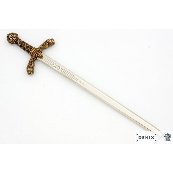 Denix Koleksiyon Grubu-MEKTUP AÇACAĞI ASLAN YÜREKLİ RİCHARD KILICI-DNX3032 - Resim 3