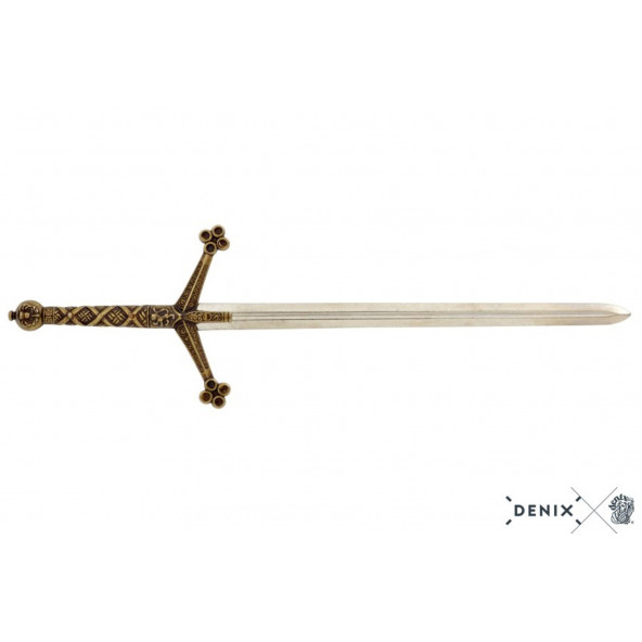 Denix Koleksiyon Grubu-MEKTUP AÇACAĞI CLAYMORE KILICI-JDNX3047 - Resim 6