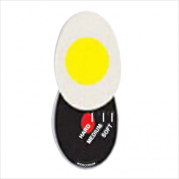 Her Tür Yumurta Mükemmel Pişirme Haşlama Termometresi Zamanlayıcısı Süresi Ölçer Ölçücü Zamanlayıcı - 6