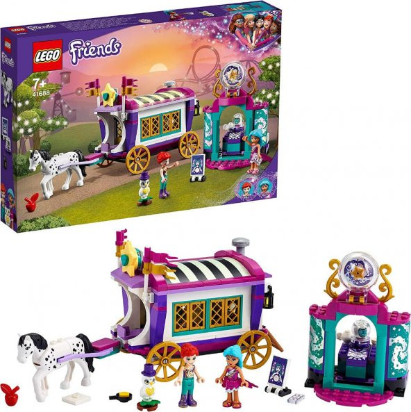LEGO Friends Sihirli Karavan - LEGO Araçlarını Seven Çocuklar için Sihirli Karavan Oyuncak Yapım Seti 41688