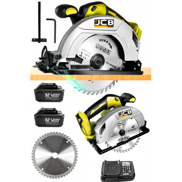 ProJcb Plus American Jsh 9200 Samsung Çift Akülü Daire Testere Sunta Kesim Makinesi