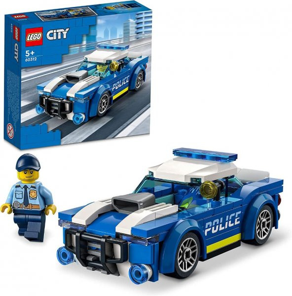 LEGO City Polis Arabası - 5 Yaş ve Üzeri Çocuklar için Tasarlanmış Oyuncak Yapım Seti 60312