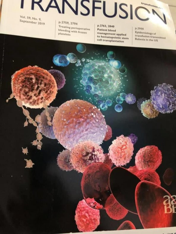 AABB Transfusion Dergisi Vol 59-5,8,9,s3 Sayıları 6 Adet - 4