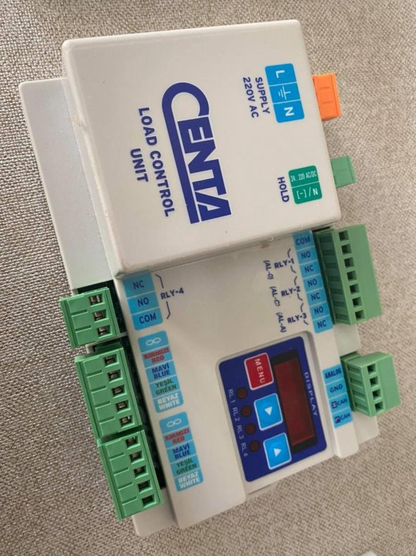 Centa Aşırı Yük Kontrol Üniteleri 3 Adet 2.El - 6