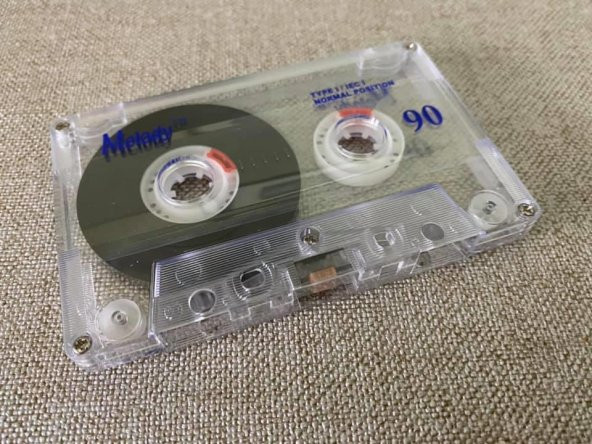 Melody Boş Kaset 90lık - MP Ses Kayıt Kaseti - Teyp Kaseti - 11