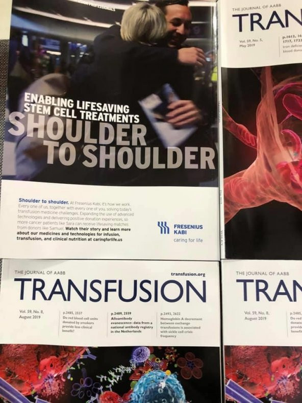 AABB Transfusion Dergisi Vol 59-5,8,9,s3 Sayıları 6 Adet - 8