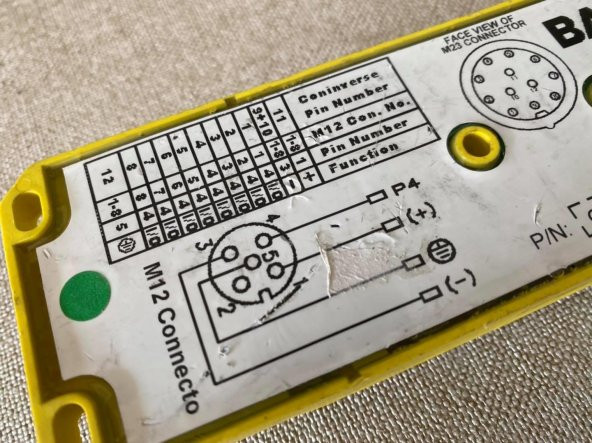 Balluff M23/M12 Konnektör 8 Yollu Bağlantı Kutusu - Pasif Dağıtıcı Kutu - Resim 5