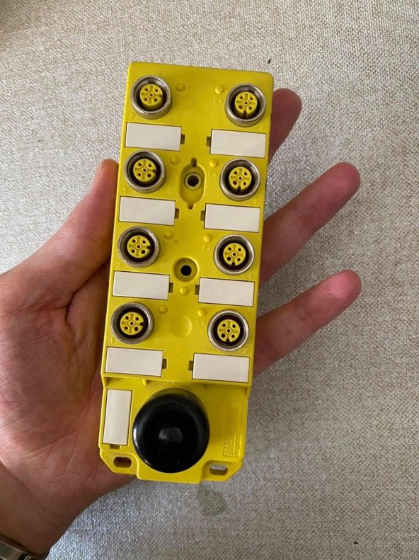 Balluff M23/M12 Konnektör 8 Yollu Bağlantı Kutusu - Pasif Dağıtıcı Kutu - Resim 6