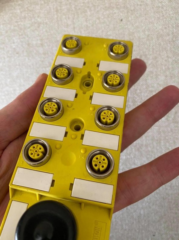 Balluff M23/M12 Konnektör 8 Yollu Bağlantı Kutusu - Pasif Dağıtıcı Kutu - Resim 7