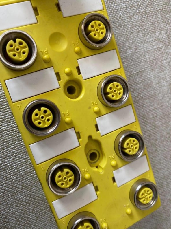 Balluff M23/M12 Konnektör 8 Yollu Bağlantı Kutusu - Pasif Dağıtıcı Kutu - Resim 9