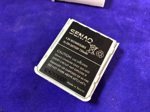 Senao 258 PLUS 4,8v 750mah Telsiz Telefon Batarya Pili 130 Adet Toplu Satış - 10