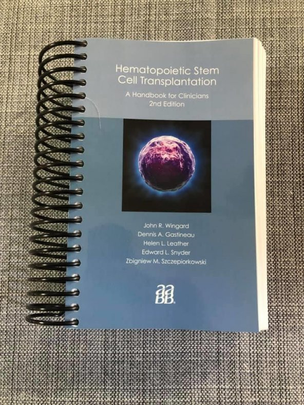 Hematopoietic Stem Cell Transplantation: A Handbook for Clinicians 2nci Baskı Kitap 143425