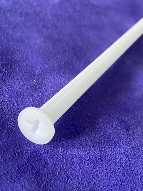 Plastik Sabitleme Civatası 5.1x7.7x200mm - Plastik Vida - 2
