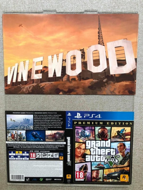 Ps4 Oyun Cd Kutusu Afişi 70 Adet - GTA 5 Mortal Kombat 11 Borderlands3 Afiş
