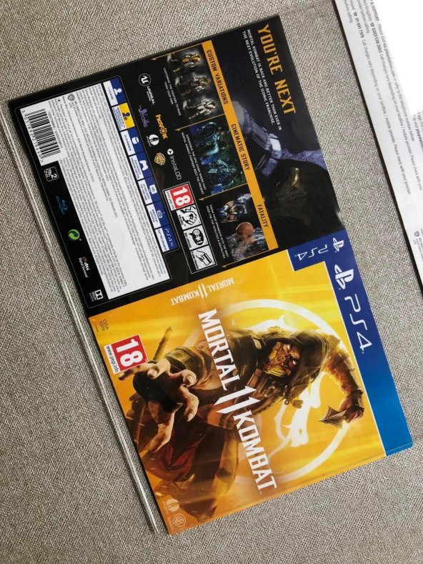 Ps4 Oyun Cd Kutusu Afişi 70 Adet - GTA 5 Mortal Kombat 11 Borderlands3 Afiş - 6
