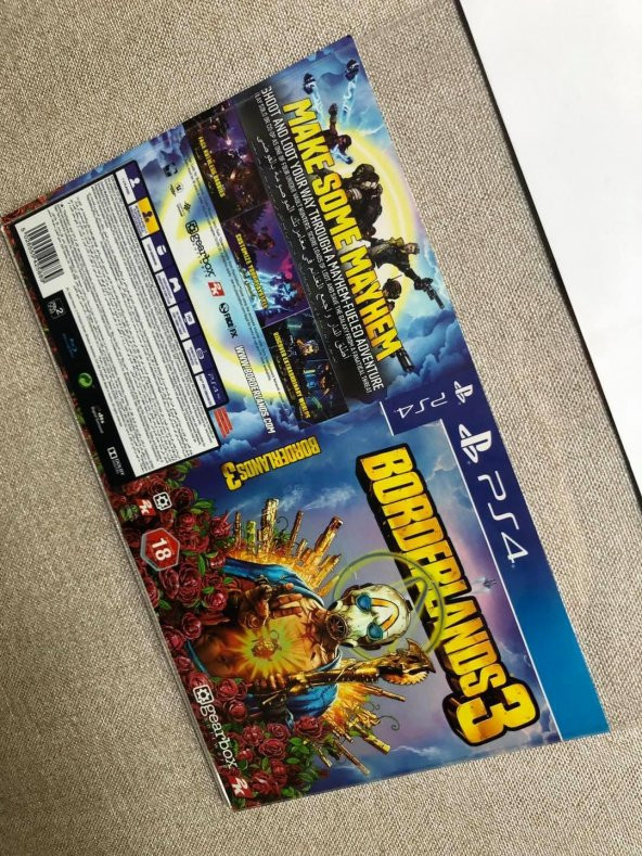 Ps4 Oyun Cd Kutusu Afişi 70 Adet - GTA 5 Mortal Kombat 11 Borderlands3 Afiş - 8