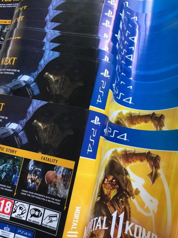 Ps4 Oyun Cd Kutusu Afişi 70 Adet - GTA 5 Mortal Kombat 11 Borderlands3 Afiş - 9