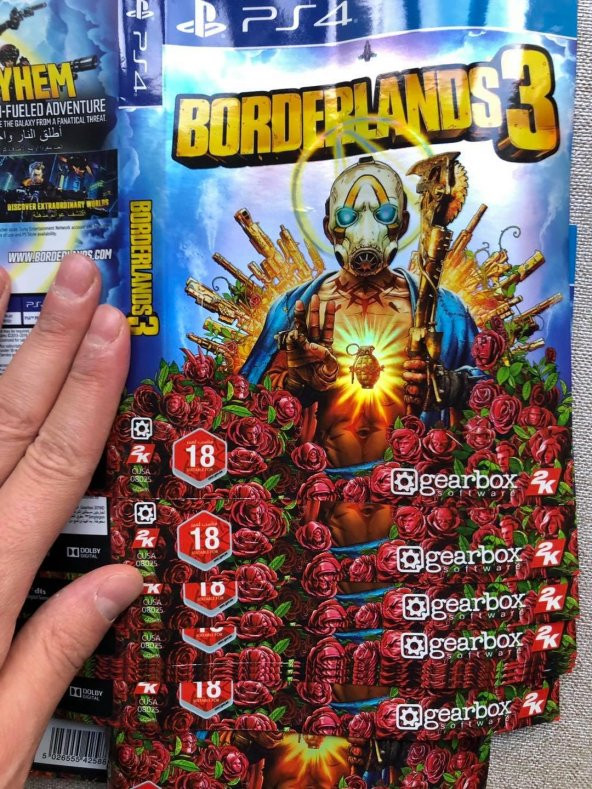Ps4 Oyun Cd Kutusu Afişi 70 Adet - GTA 5 Mortal Kombat 11 Borderlands3 Afiş - 11