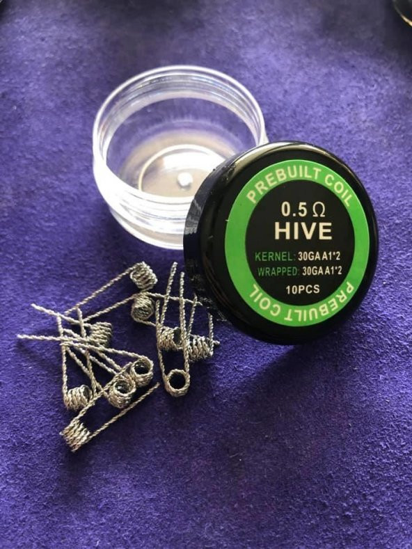 HIVE 0,5 Ohm Hazır Sarılı Bobin 10 Adet 30GA A1*2 - 2