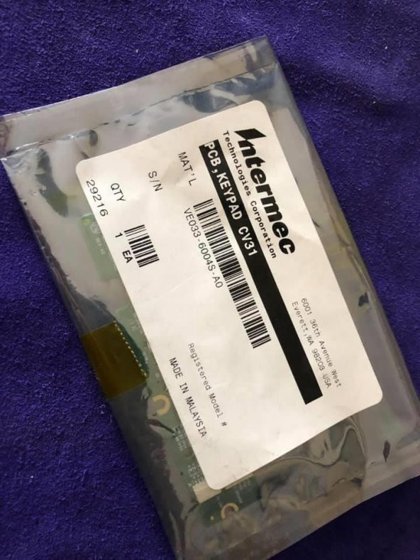 Intermec CV31 Klavye Kartı VE033-6004S-A0 - Menu Keypad Pcb - 6