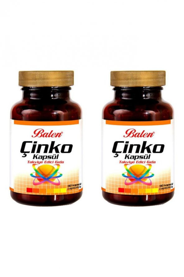 Balen Çinko 325 Mg 90 Kapsül 2 Adet