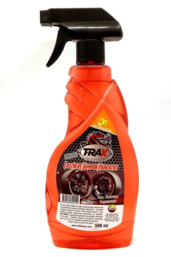 Trax Lastik ve Tampon Parlatıcı 500 ml