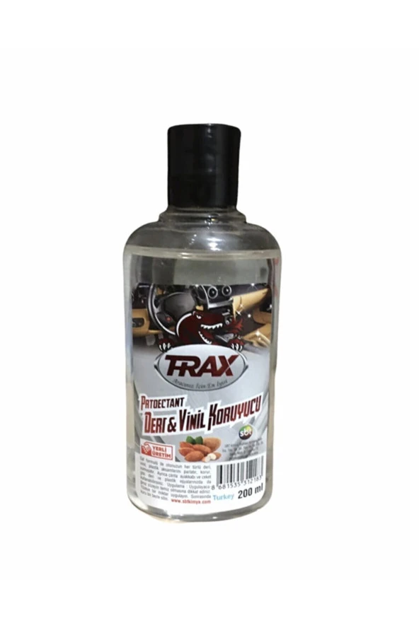 Trax Deri & Vinil Koruyucu Badem Yağı 200 ML