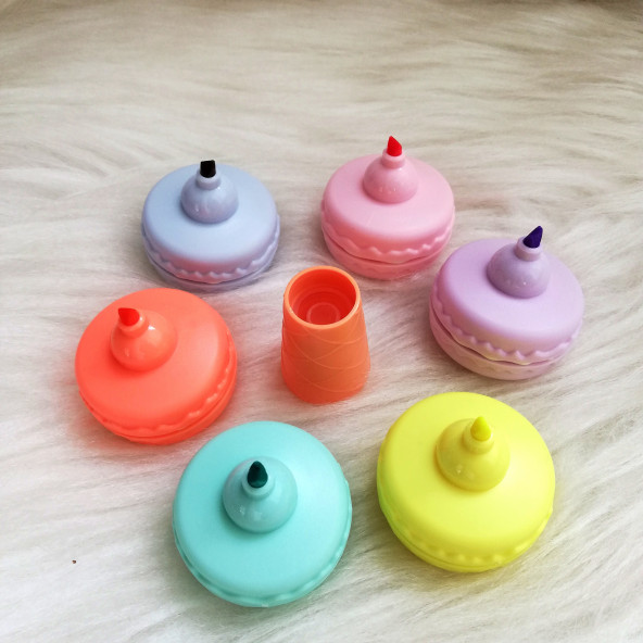 Makaron Fosforlu Kalem 6lı - 2