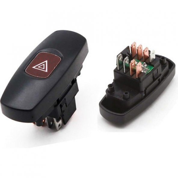 FİAT MAREA BRAVA DÖRTLÜ SİNYAL FLAŞÖR DÜĞMESİ ANAHTARI - Resim 4