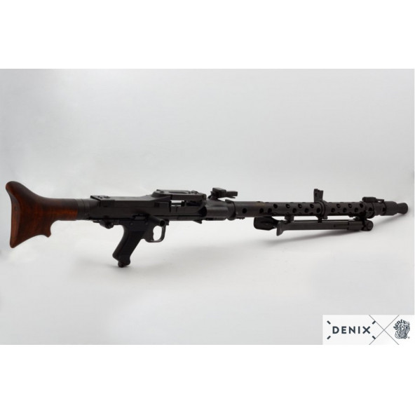 Denix Koleksiyon Grubu-MG 34 MAKİNELİ TÜFEK, ALMANYA 1934 (İKİNCİ DÜNYA SAVAŞI)-Orijinalden ilham alan tasarım - Resim 5