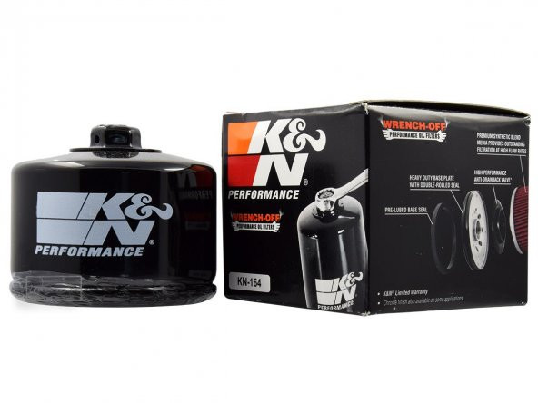 K&N KN-164 2005-2013 BMW R 1200 GS Adventure Uyumlu Yağ Filtresi