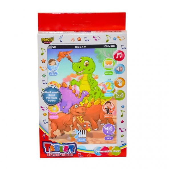 Eğlenceli Pilli Dokunmatik Tablet - 2