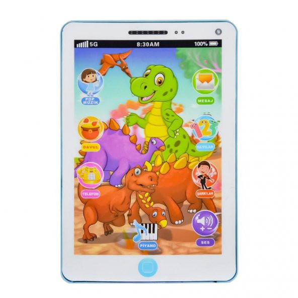 Eğlenceli Pilli Dokunmatik Tablet - 4