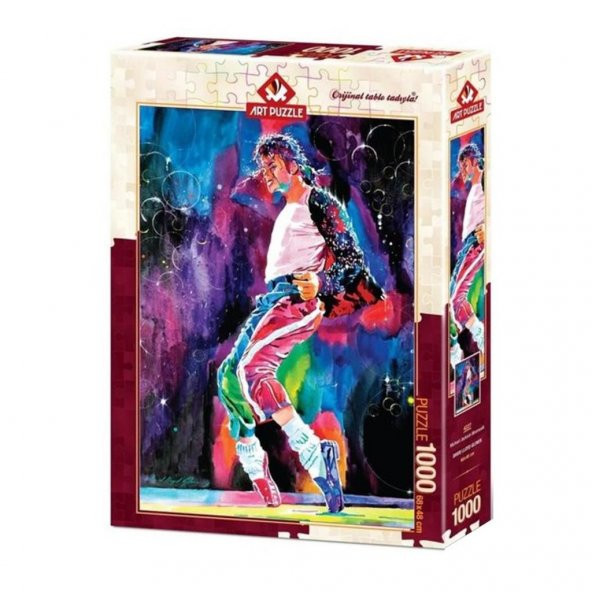 4227 Art Puzzle Michael Jackson Moonwalk 1000 Parça Puzzle - 3