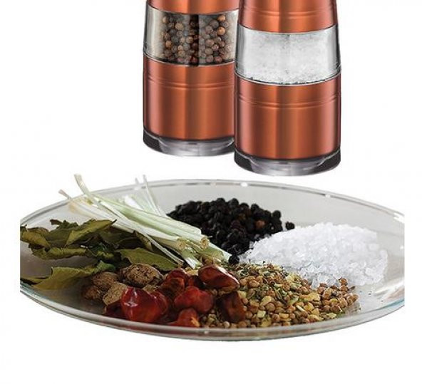 Russell Hobbs 28011-56 Classics Tuz ve Karabiber Değirmeni Bakır - 5