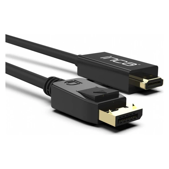 Inca Displayport To HDMI Kablo 1.8 Metre Görüntü Kablosu - 3