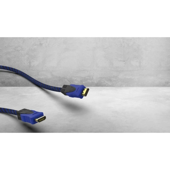 Inca 2.0V Hdmı Kablo 18 Gbps Bant Genişliği 4K & 2K & Full Hd 3 Metre HDMI Kablosu - Resim 7