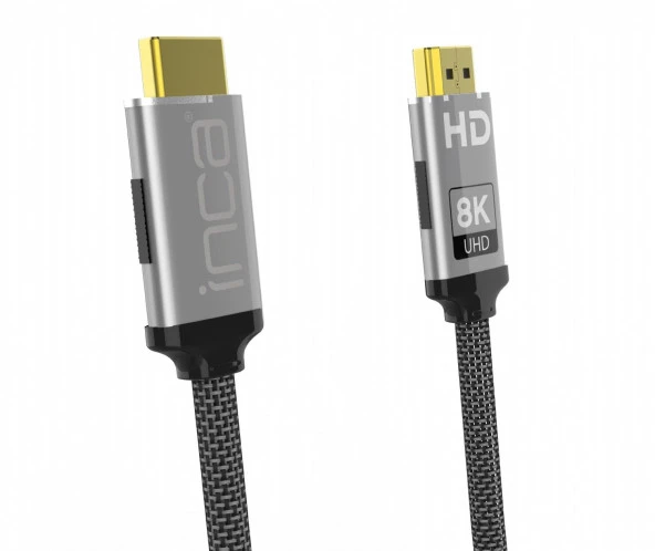 Inca 2.1V 3 Metre HDMI To HDMI Kablo 7680 × 4320 8K HDMI Kablo