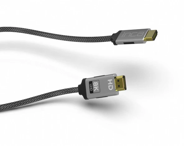 Inca 2.1V 3 Metre HDMI To HDMI Kablo 7680 × 4320 8K HDMI Kablo - Resim 3