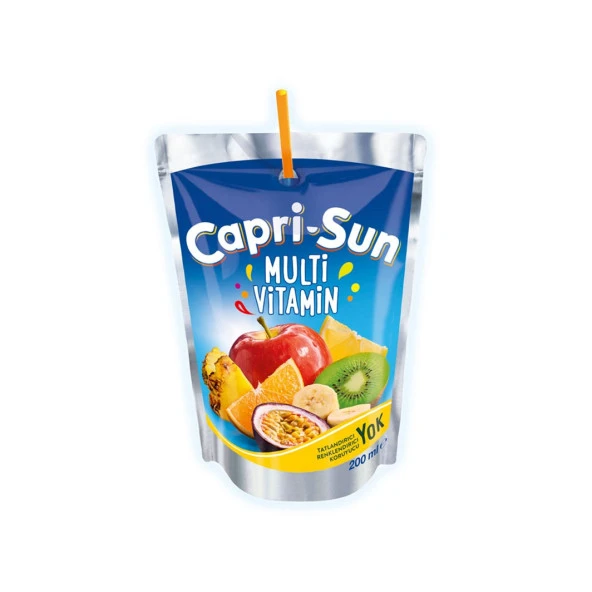 Capri Sun Meyve Suyu 200 ML  x 20 Adet Vitamin