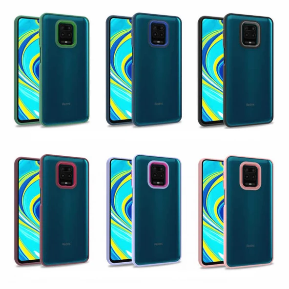 Zore Xiaomi ile uyumlu Redmi Note 9 Pro Kılıf Flora Kapak - 2