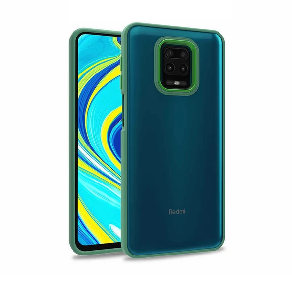 Zore Xiaomi ile uyumlu Redmi Note 9 Pro Kılıf Flora Kapak - 5
